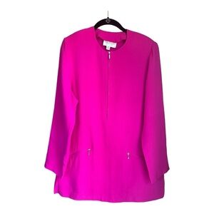 Vintage Emanuel Ungaro 100% Silk Tunic Top Blouse Size 8